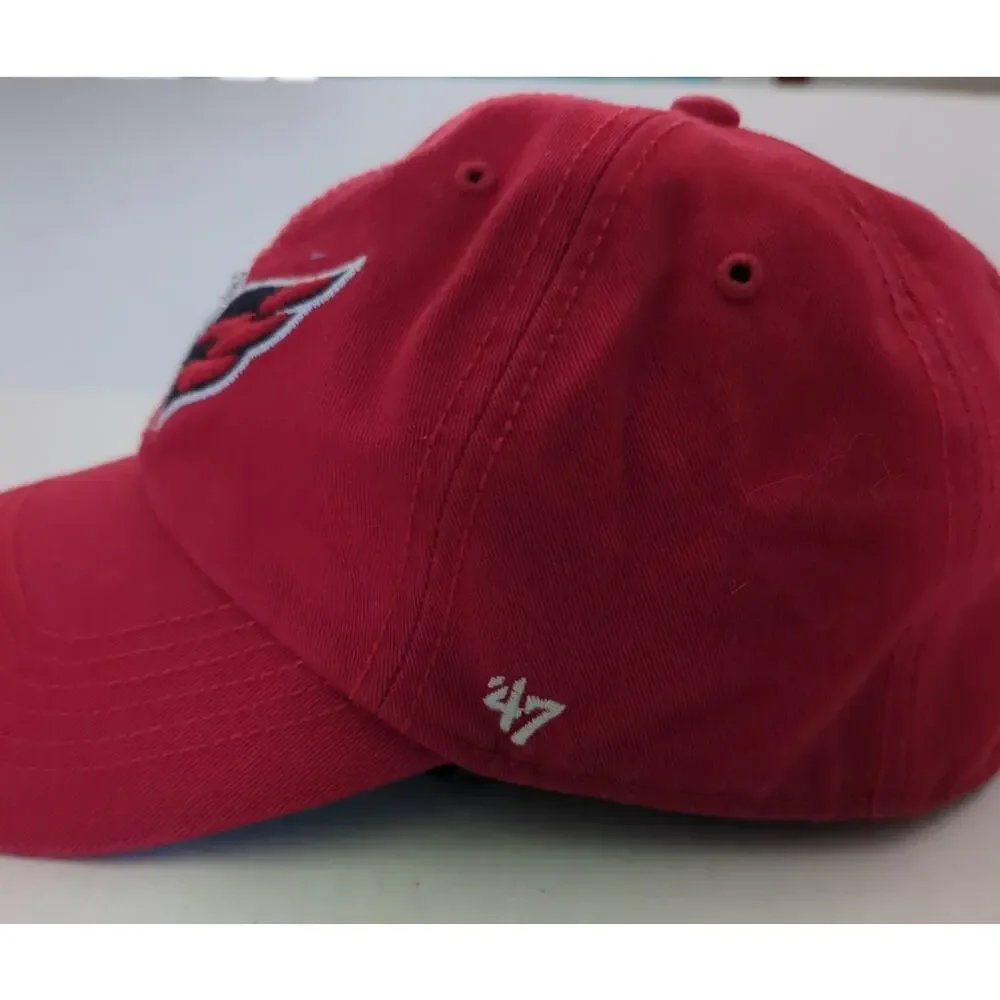 '47 Washington Capitals Red White Black Emboidered Logo NHL Cap Size Medium